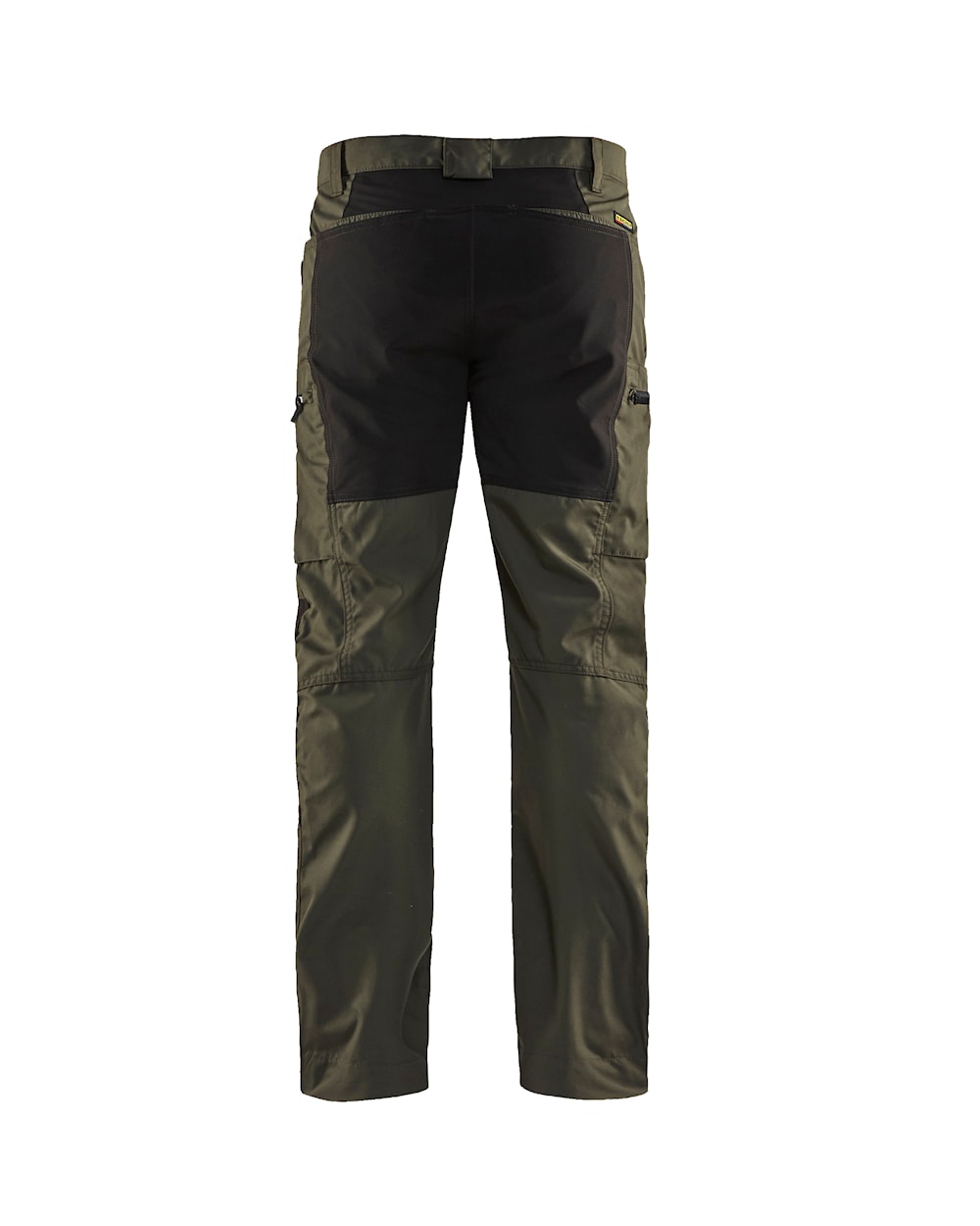 blaklader, work pants, olive, black, stretch
