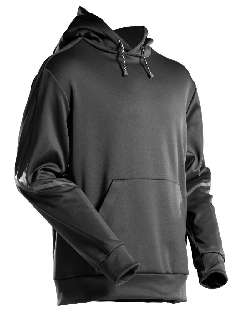 MASCOT® 22286-608-09 Fleece Stretch Hoodie | Black