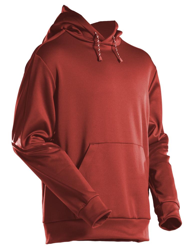 MASCOT® 22286-608-24 Fleece Stretch Hoodie | Autumn Red