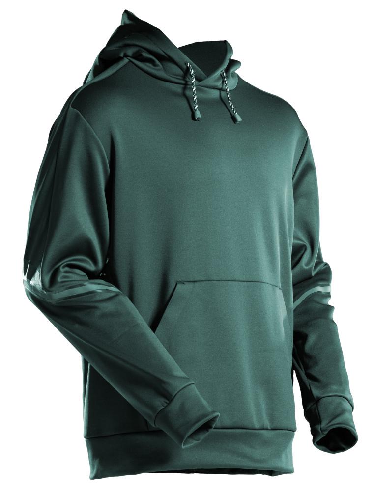 MASCOT® 22286-608-34 Fleece Stretch Hoodie | Forest Green