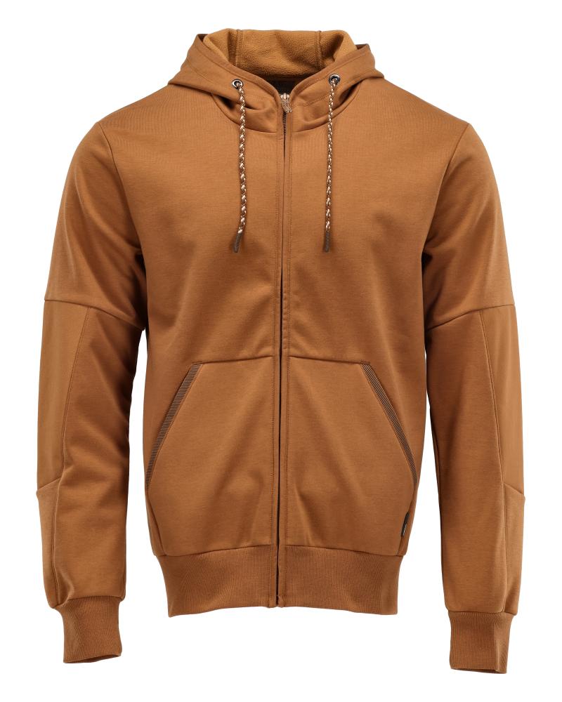 MASCOT® CUSTOMIZED 22386-365-54 Hoodie with zipper - Nut Brown