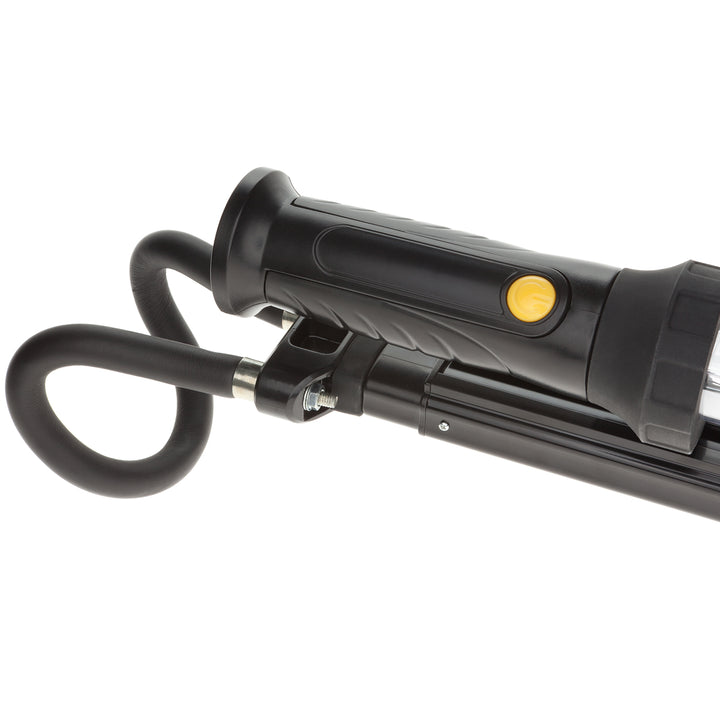 Nightstick Underhood Work Light w/Magnets/Hooks/Expandable Bracket | Li-Ion | Black