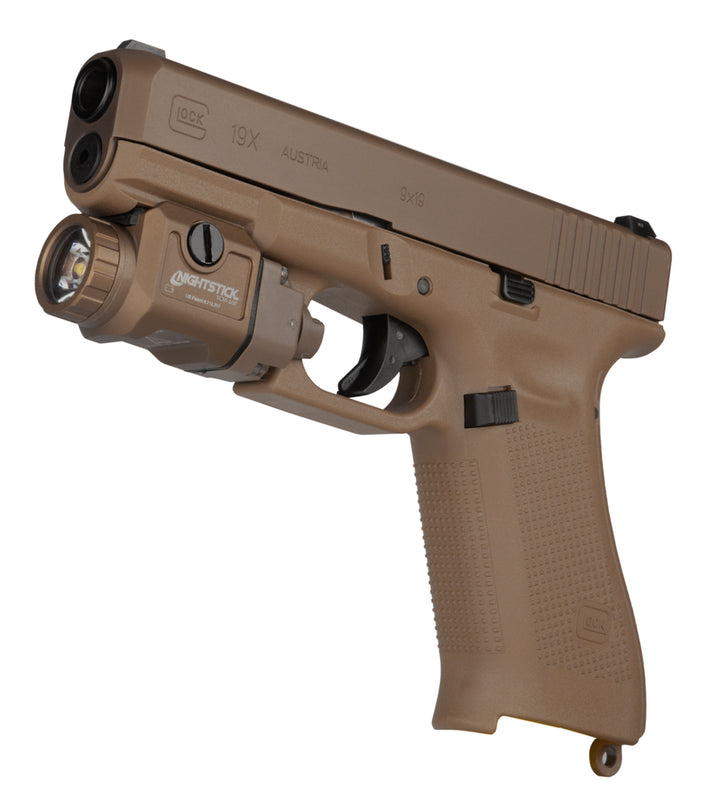 Nightstick Compact Handgun Light | 1 CR123 | Flat Dark Earth