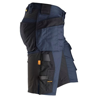 Snickers U6141 AllroundWork Shorts | Stretch Panels | Holster Pockets | Navy