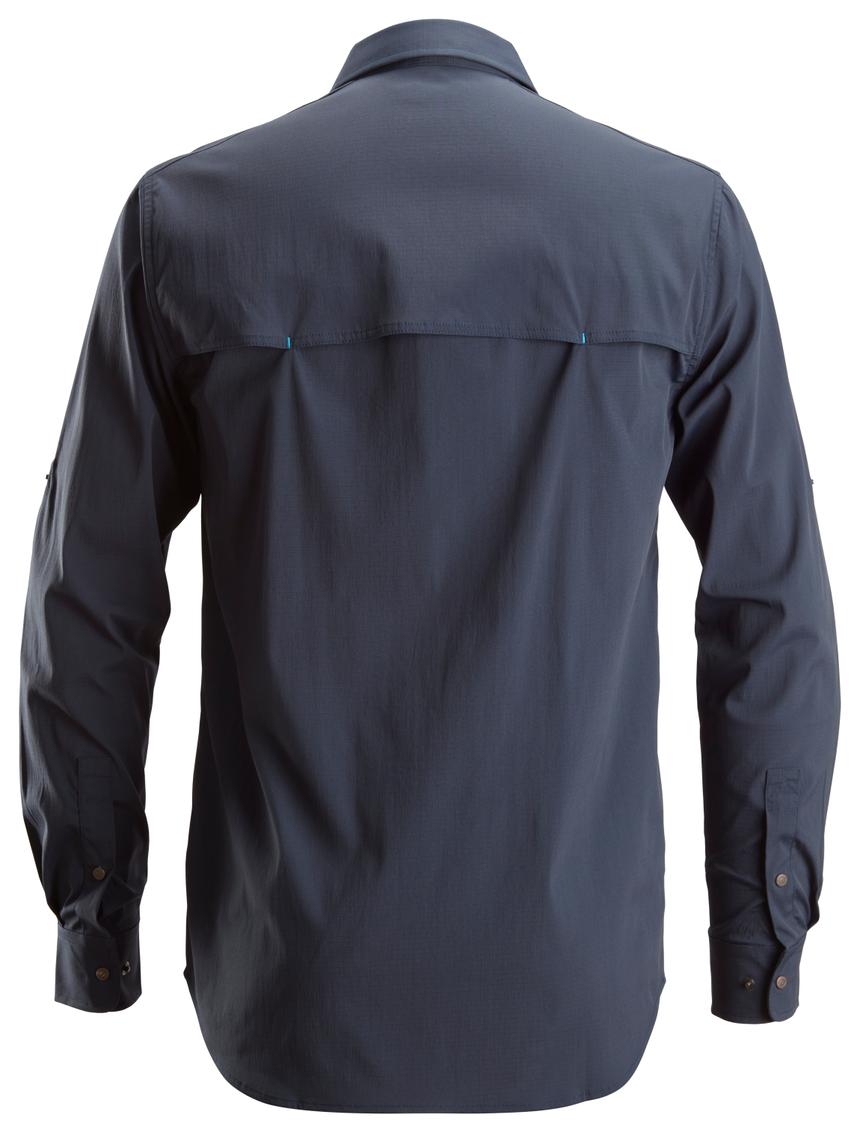 Snickers 8521 LiteWork Stretch Wicking Long Sleeve Shirt