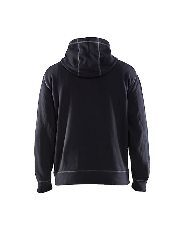 Black hoodie on a white background