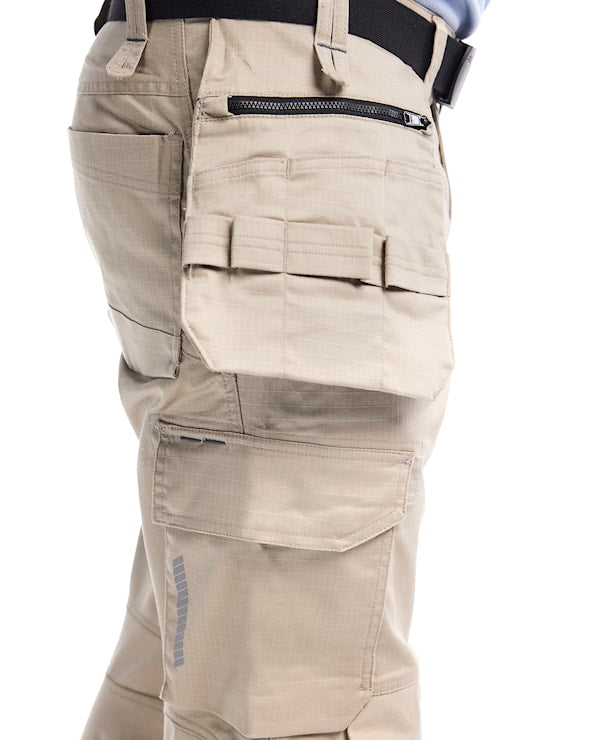 Blaklader 1653 Flame Resistant Climber Pant with Utility Pockets - Stone 2700 36W 30L