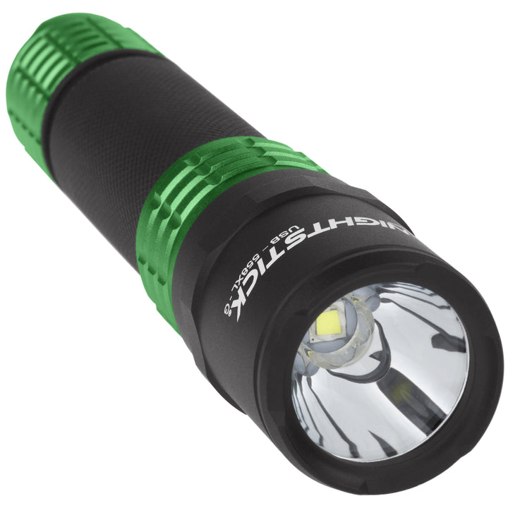 Nightstick USB Tactical Flashlight w/Holster | Li-Ion | Green