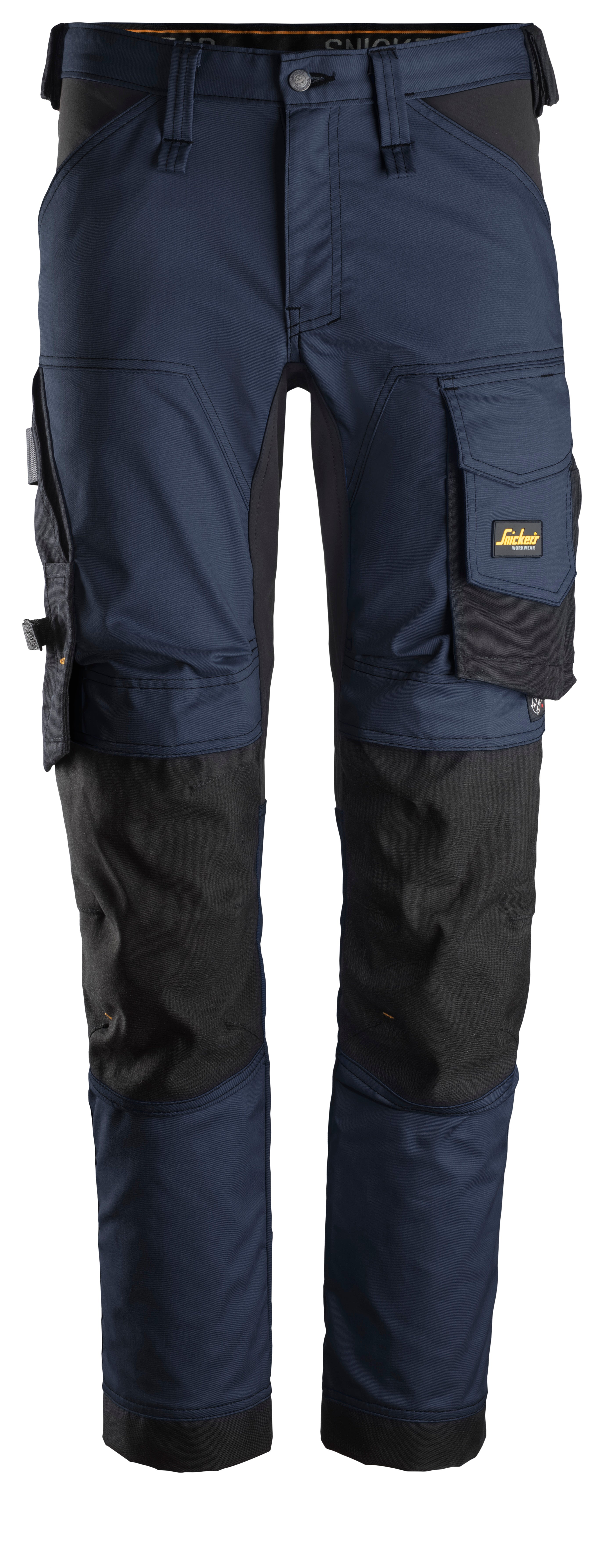 Snickers U6341 AllroundWork Pants | Stretch Panels | Knee Pockets | Navy