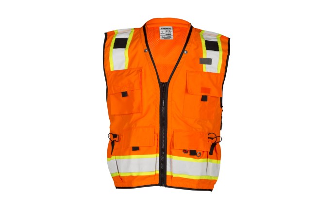 Kishigo Professional Surveyors Vest | Orange | M