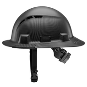 LIFT Safety IDAX Vented Full Brim Hard Hat featuring a breathable high-density polyethylene shell