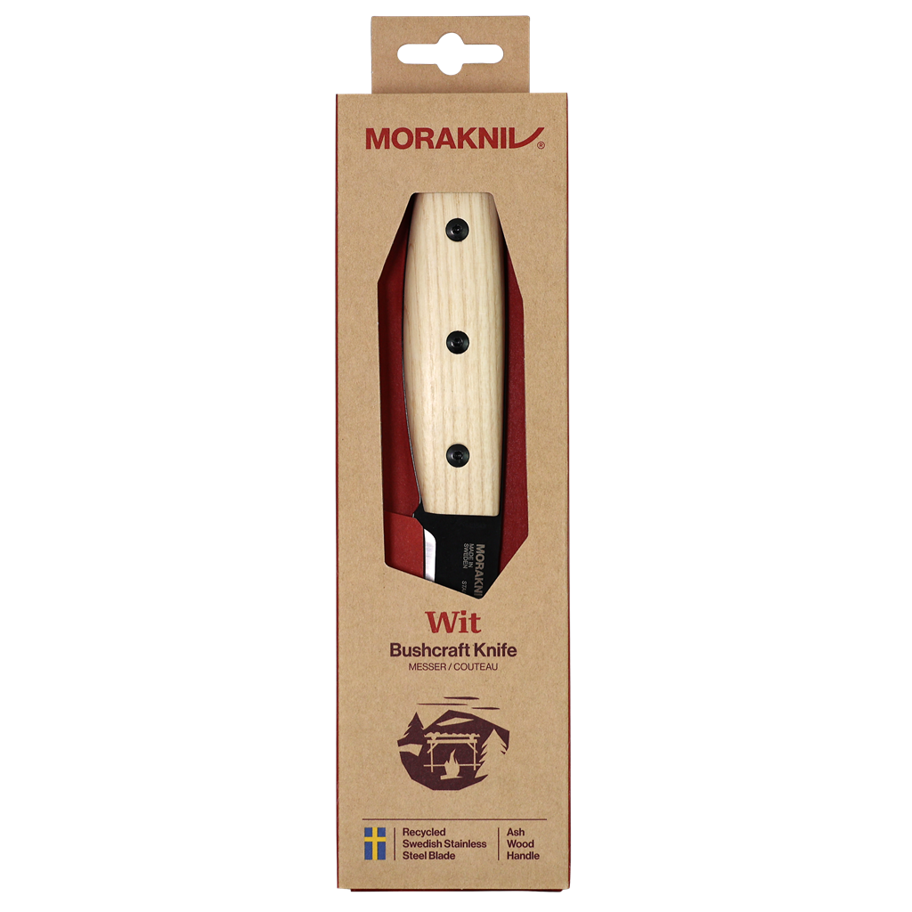Morakniv Wit BlackBlade Ash Wood - Stainless