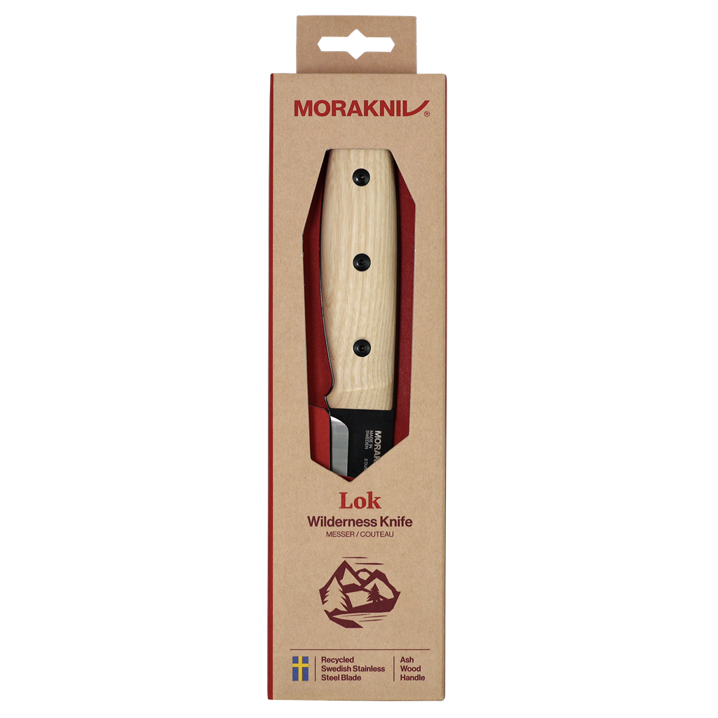 Morakniv Lok BlackBlade Ash Wood - Stainless