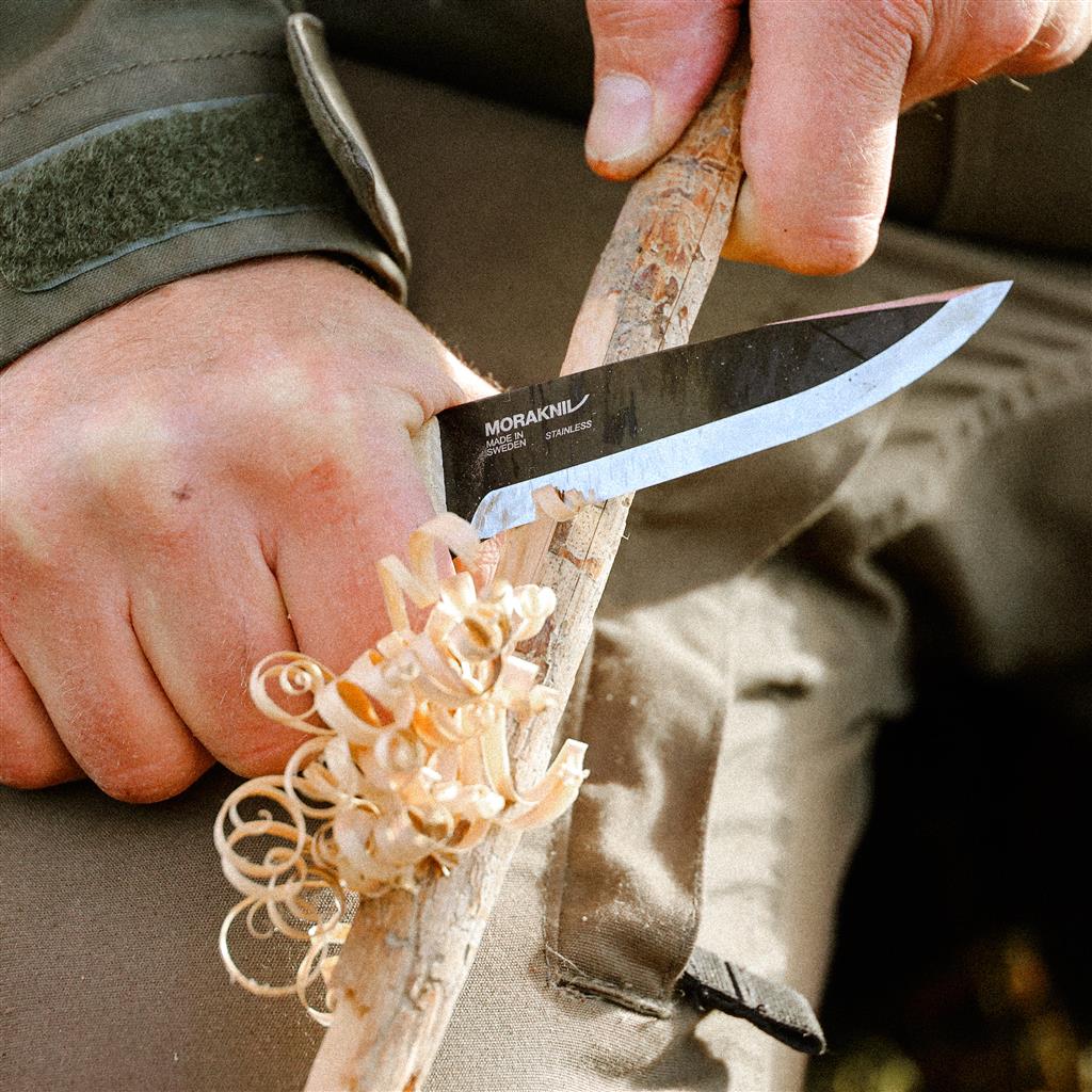Morakniv Lok BlackBlade Ash Wood - Stainless