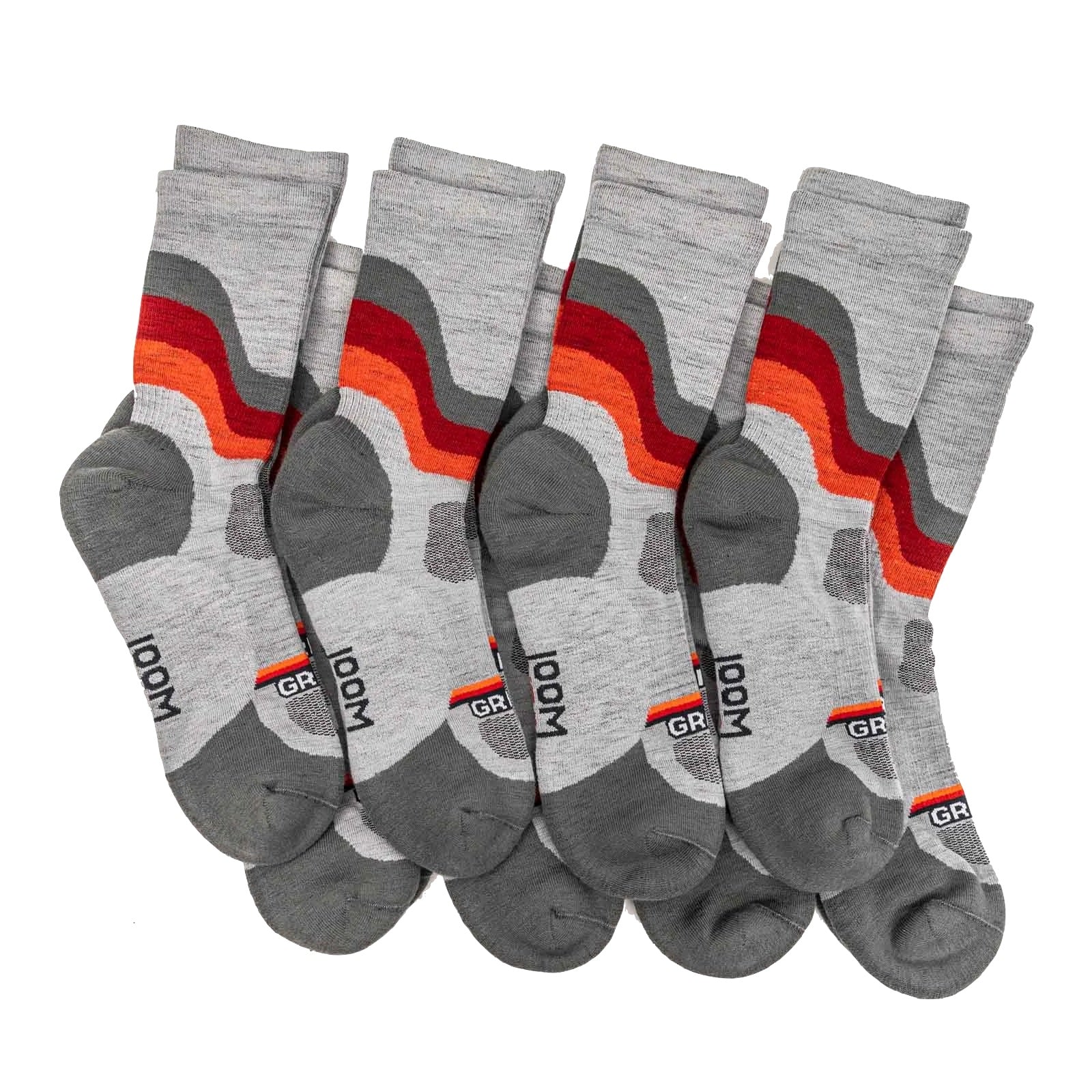 Grip6 HIKE Wool Crew Sock