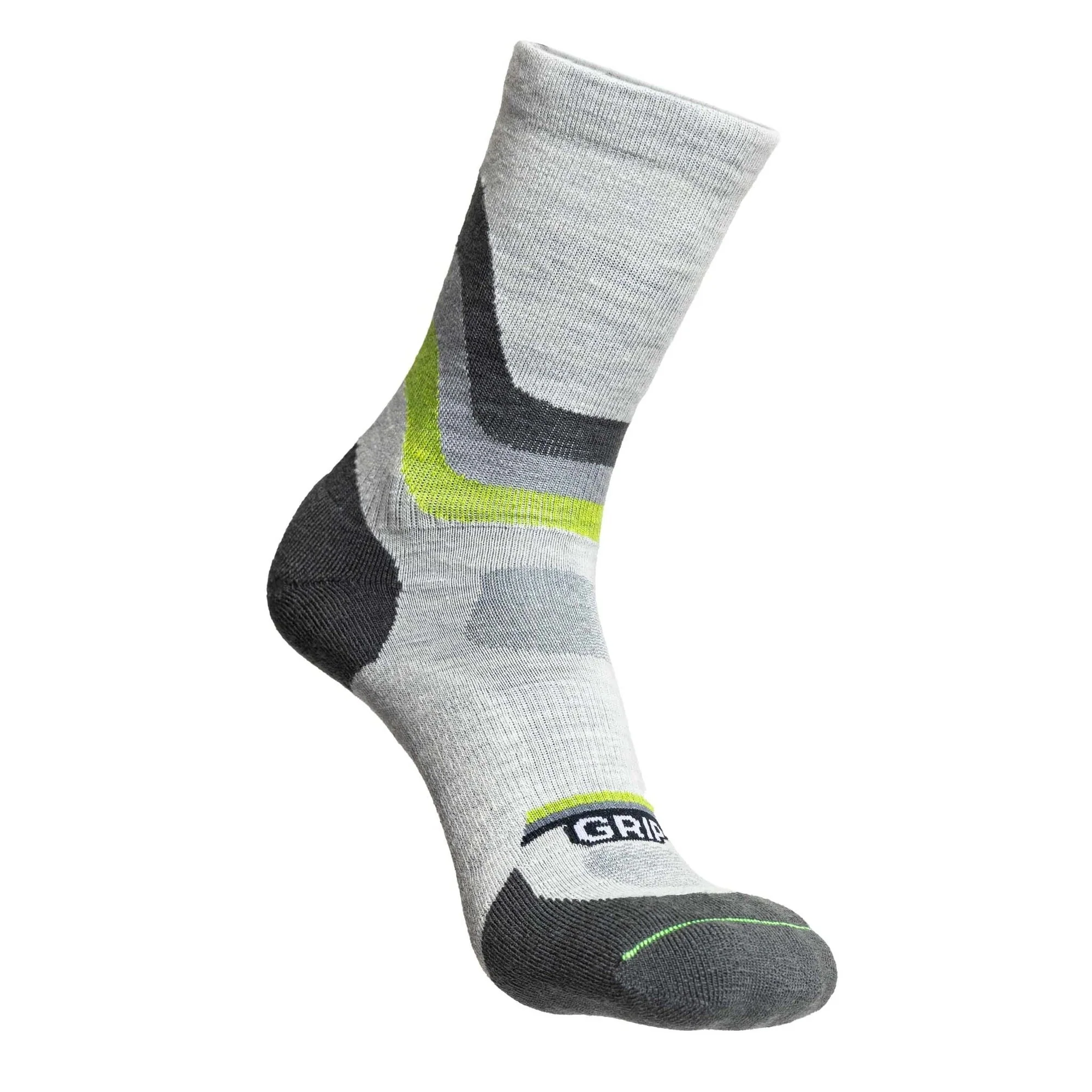 Grip6 HIKE Wool Crew Sock