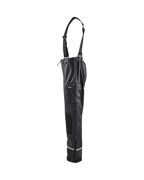 Blaklader 1387 Waterproof Rain Pants with Reflective Details - Black - Trusted Gear Company LLC