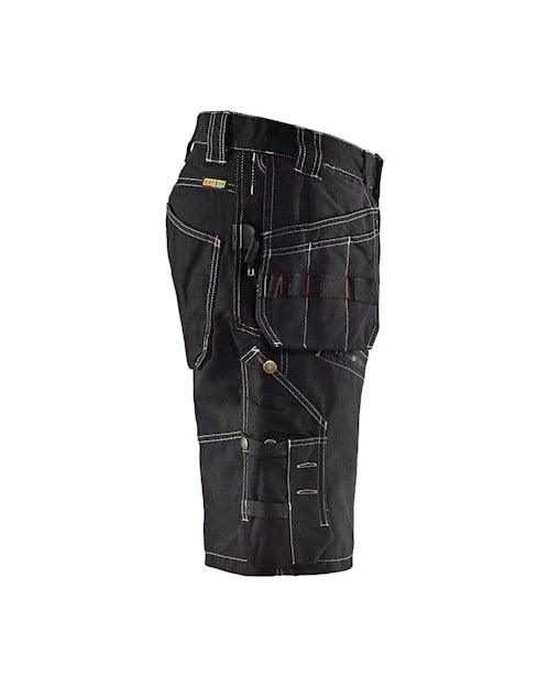 Blaklader 1602 Reinforced 8oz Work Shorts with Utility Pockets - Black - Trusted Gear Company LLC