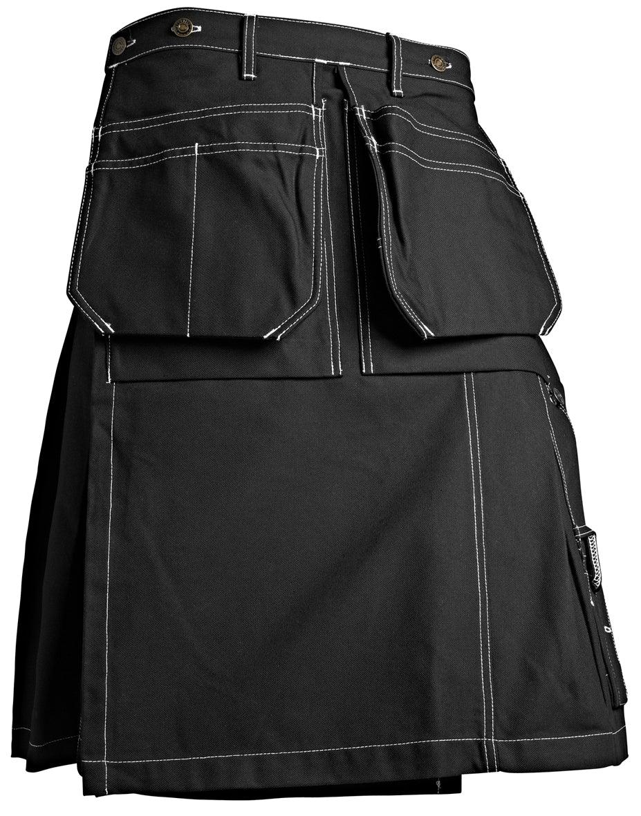 Blaklader 1627 Utility Kilt with Utility Pockets - Black - Trusted Gear Company LLC