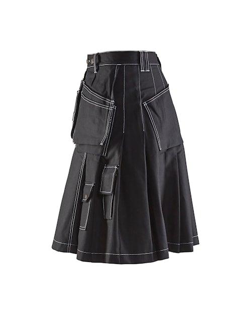 Blaklader 1627 Utility Kilt with Utility Pockets - Black - Trusted Gear Company LLC