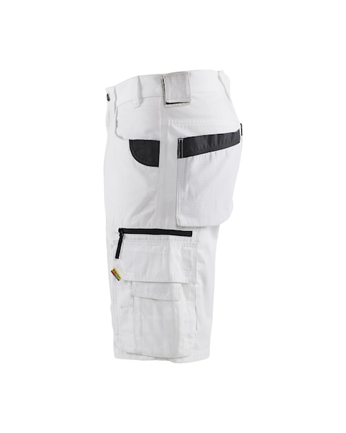 Blaklader 1638 7oz Rip Stop Shorts - White