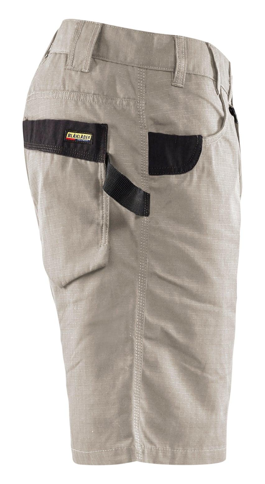 Blaklader 1638 7oz Rip Stop Shorts - Stone - Trusted Gear Company LLC