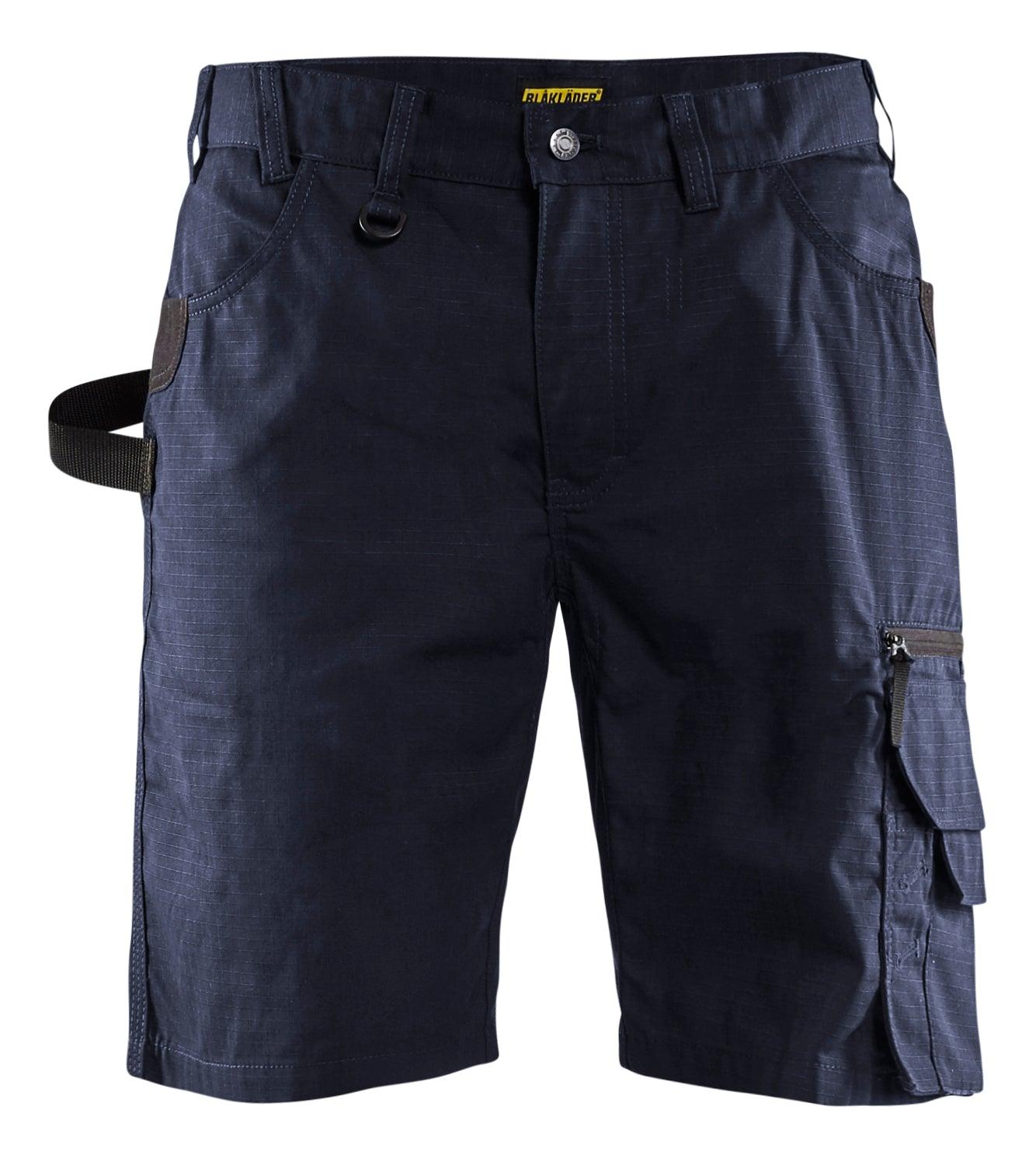 Blaklader 1638 7oz Rip Stop Shorts - Dark Navy - Trusted Gear Company LLC