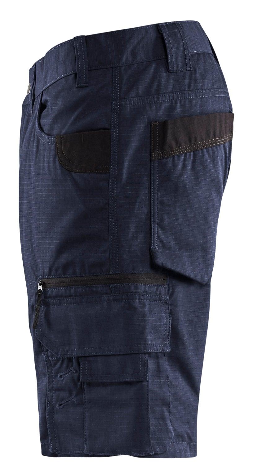 Blaklader 1638 7oz Rip Stop Shorts - Dark Navy - Trusted Gear Company LLC