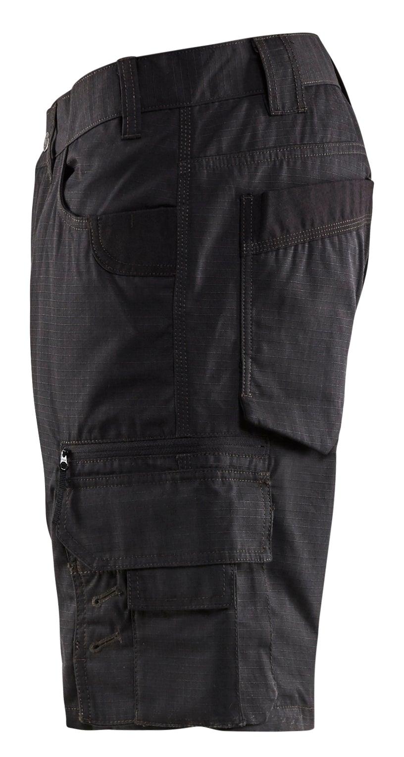 Blaklader 1638 7oz Rip Stop Shorts - Black - Trusted Gear Company LLC