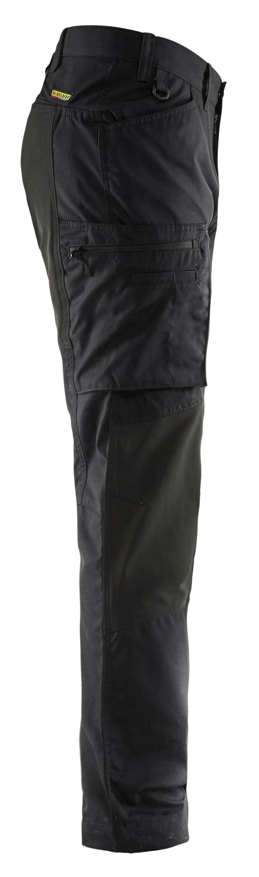 Blaklader 1655 5oz Service Pants with Stretch - Black - Trusted Gear Company LLC