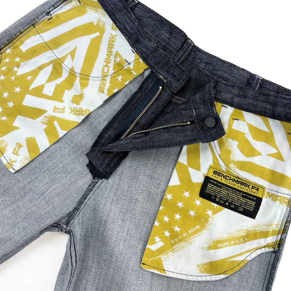 stretch, flame-resistant, durable