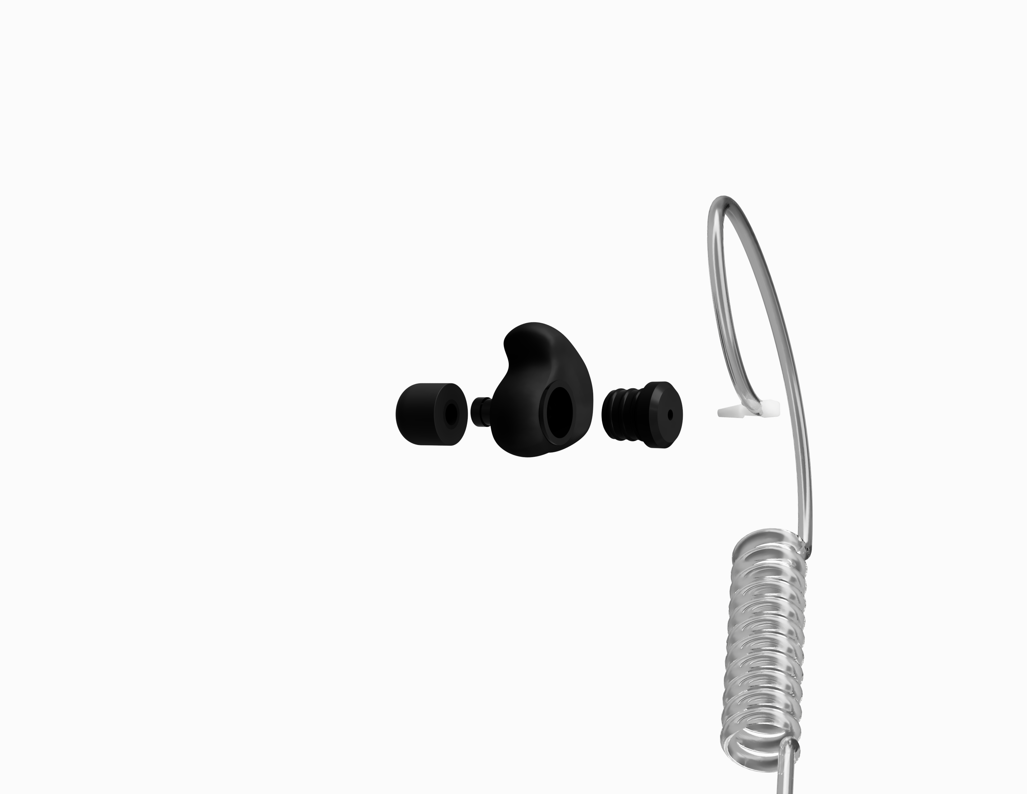 Decibullz Custom Moldable Surveillance Earpieces + Isolation