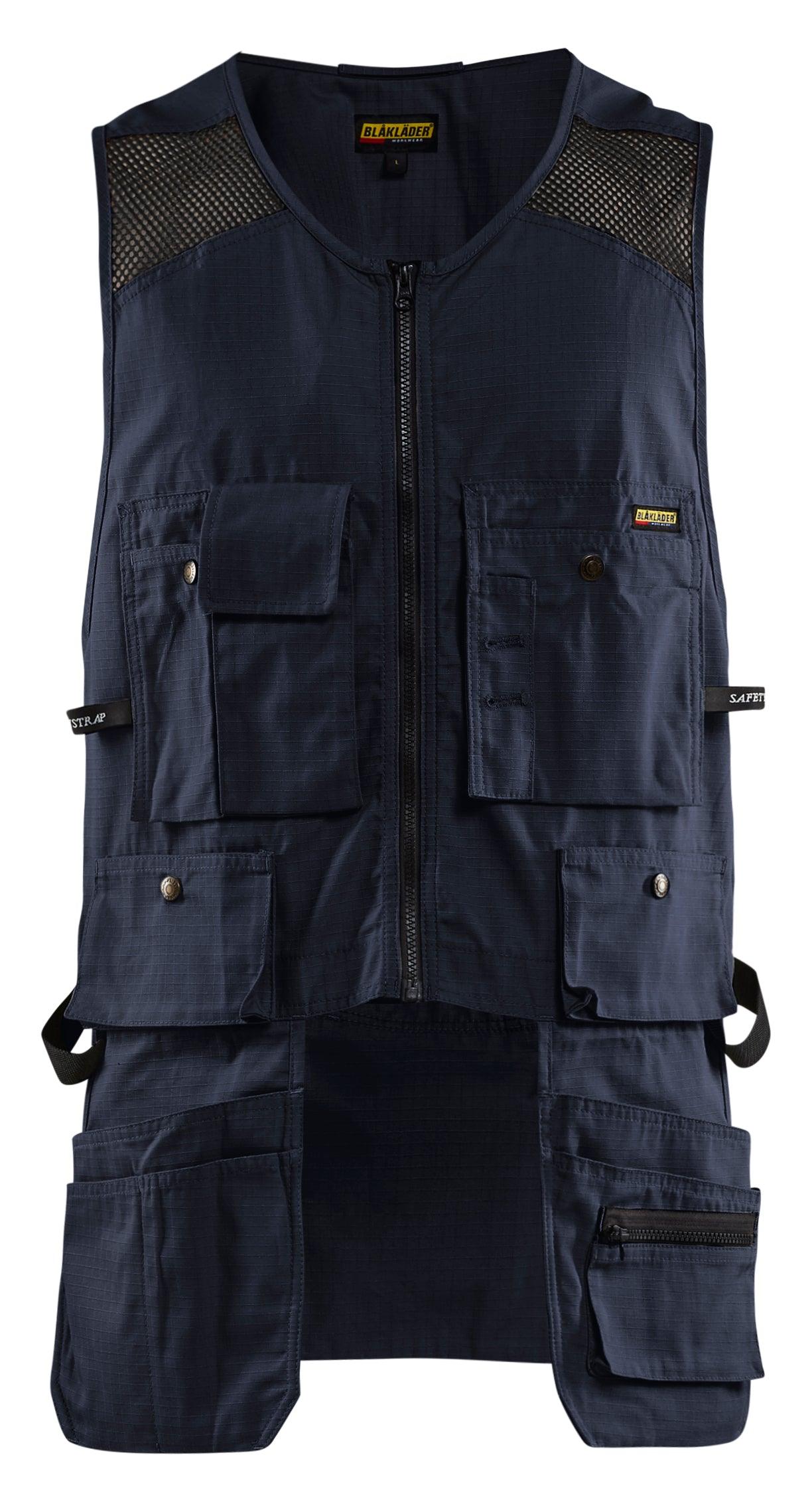 Blaklader 3115 Ripstop Kangaroo Mesh Vest - Dark Navy - Trusted Gear Company LLC