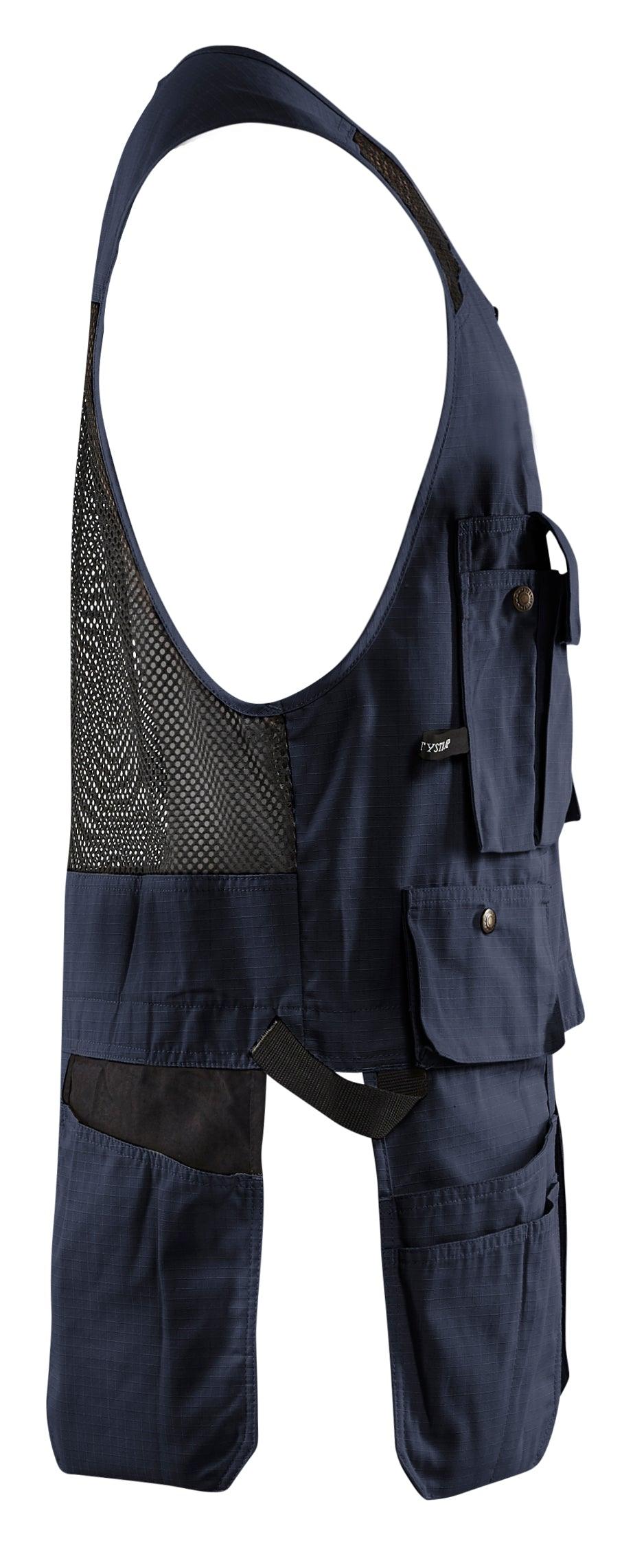 Blaklader 3115 Ripstop Kangaroo Mesh Vest - Dark Navy - Trusted Gear Company LLC