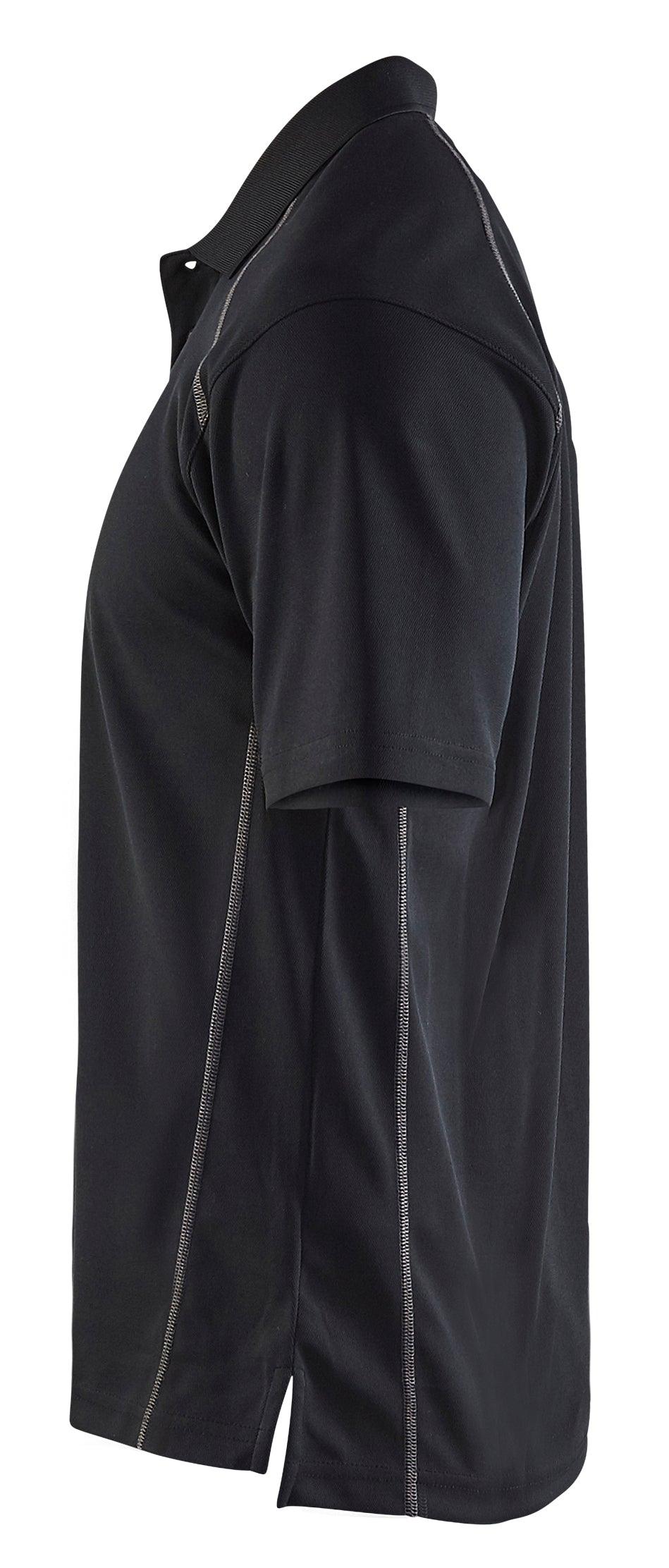 Blaklader 3451 Short Sleeve Polo Shirt - Black - Trusted Gear Company LLC