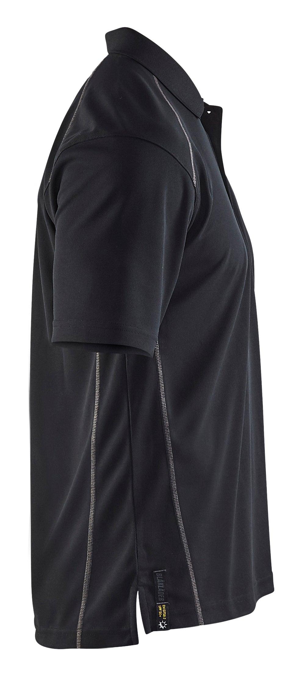 Blaklader 3451 Short Sleeve Polo Shirt - Black - Trusted Gear Company LLC