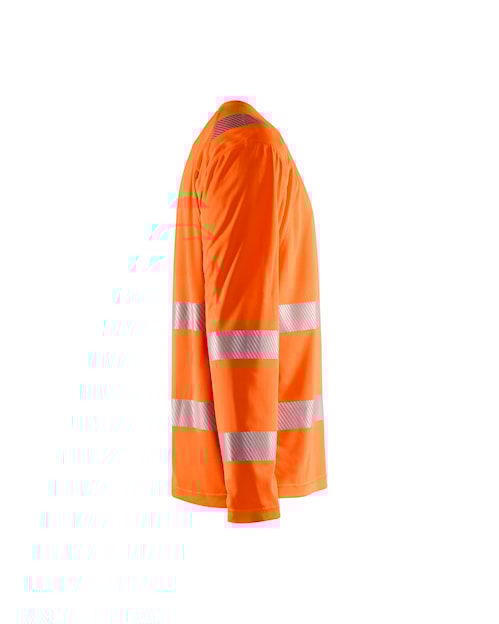 Blaklader 3488 Hi-Vis UV Anti-Odor Long Sleeve T-Shirt - Orange Hi-Vis - Trusted Gear Company LLC