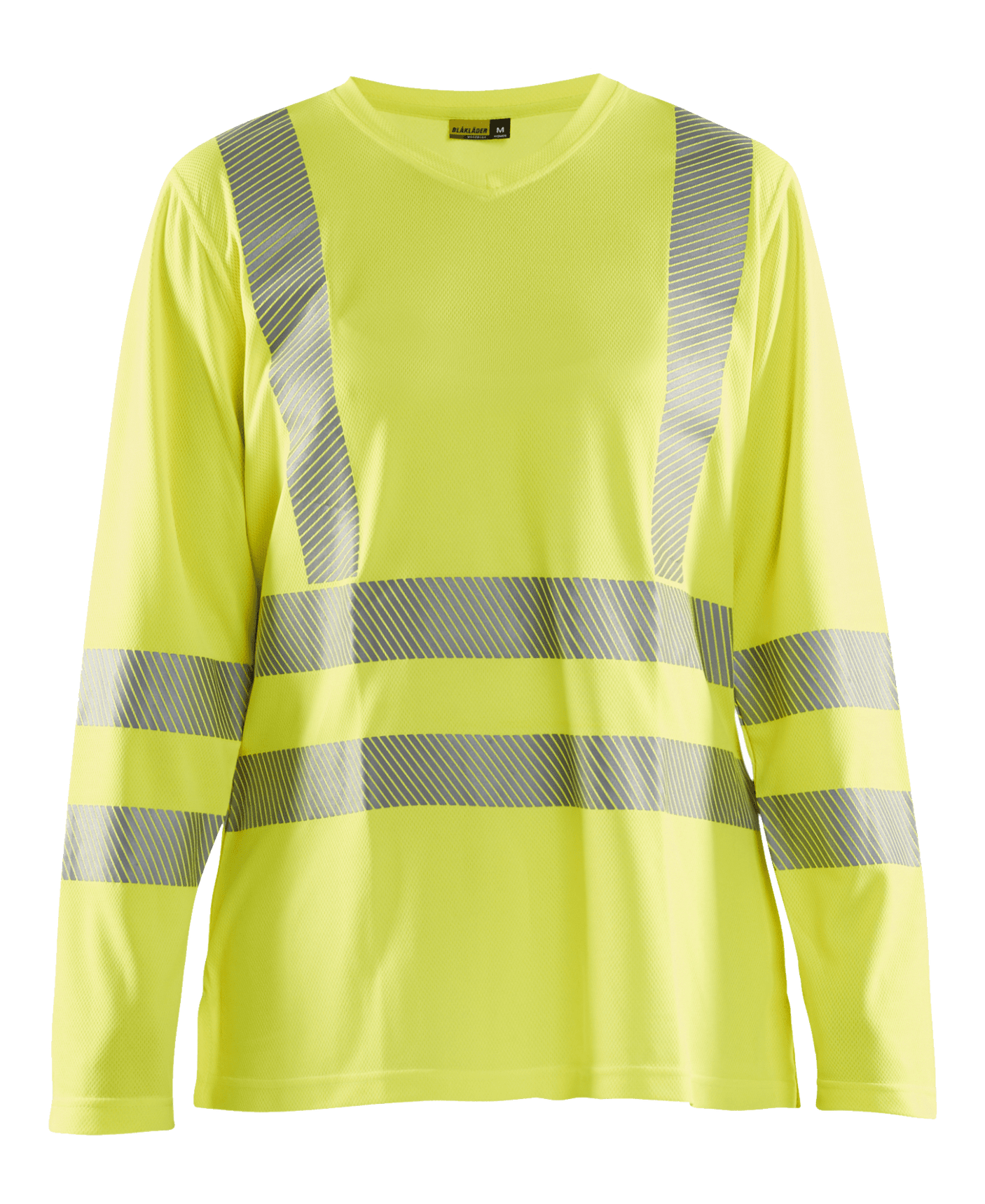 Blaklader 3497 Women's Hi-Vis UV Anti-Odor Long Sleeve T-Shirt - Yellow Hi-Vis - Trusted Gear Company LLC