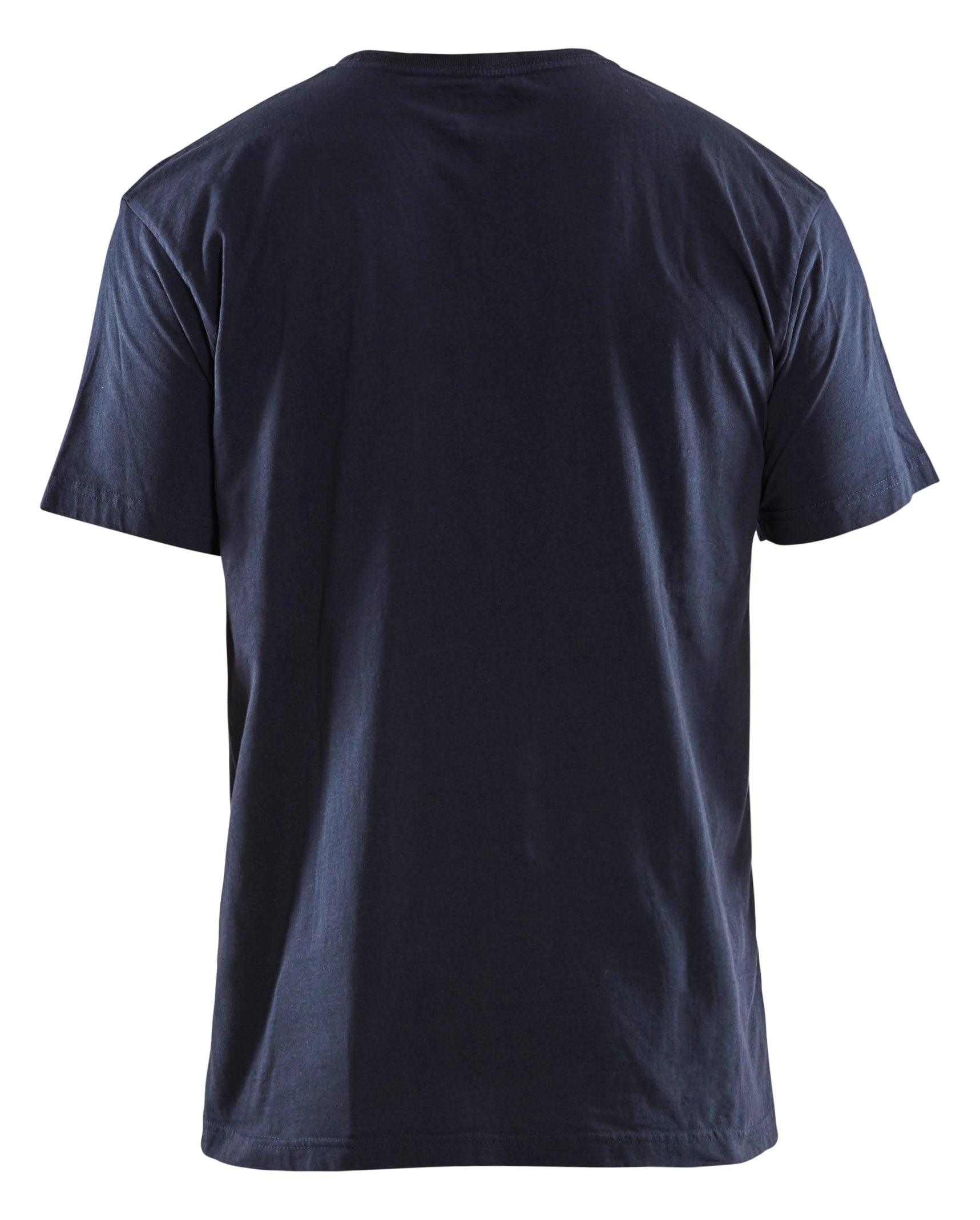 Blaklader 3555 Short Sleeve T-Shirt with Blaklader Logo - Dark Navy - Trusted Gear Company LLC