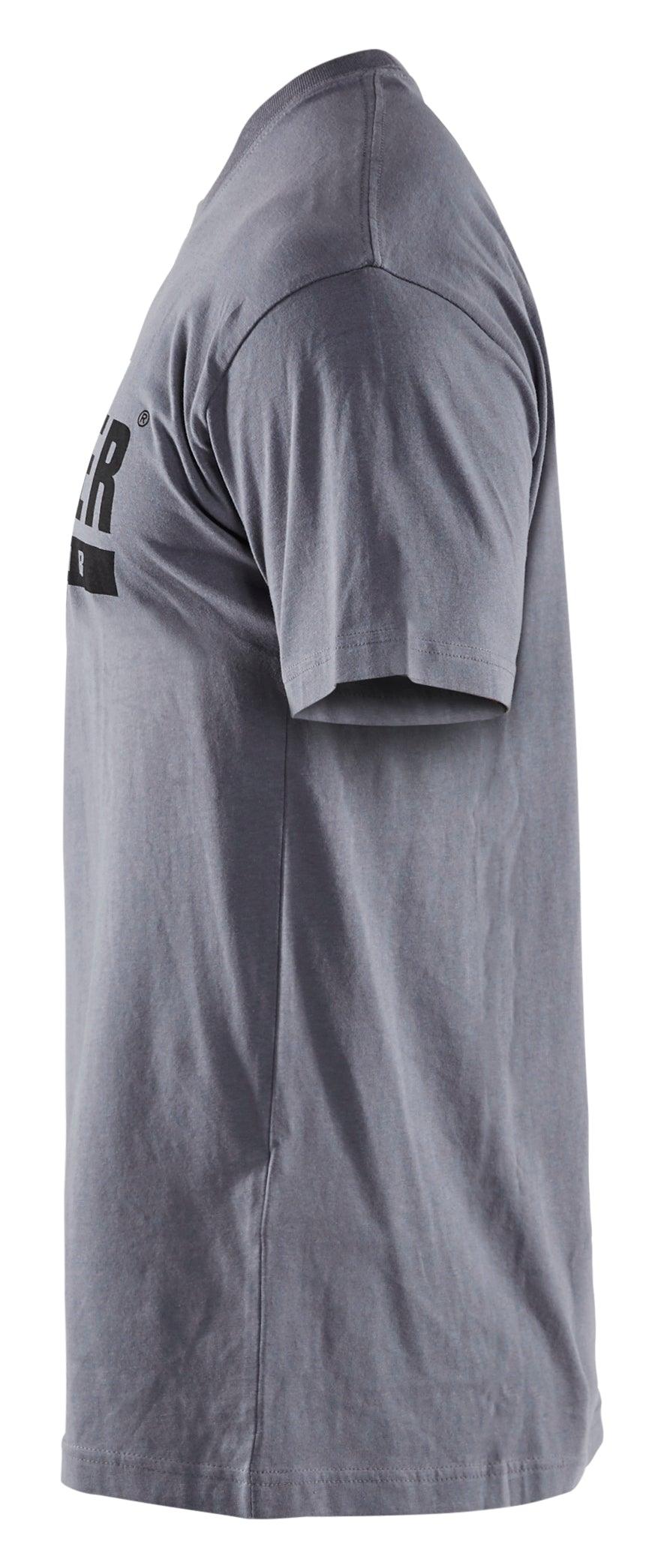Blaklader 3555 Short Sleeve T-Shirt with Blaklader Logo - Grey - Trusted Gear Company LLC