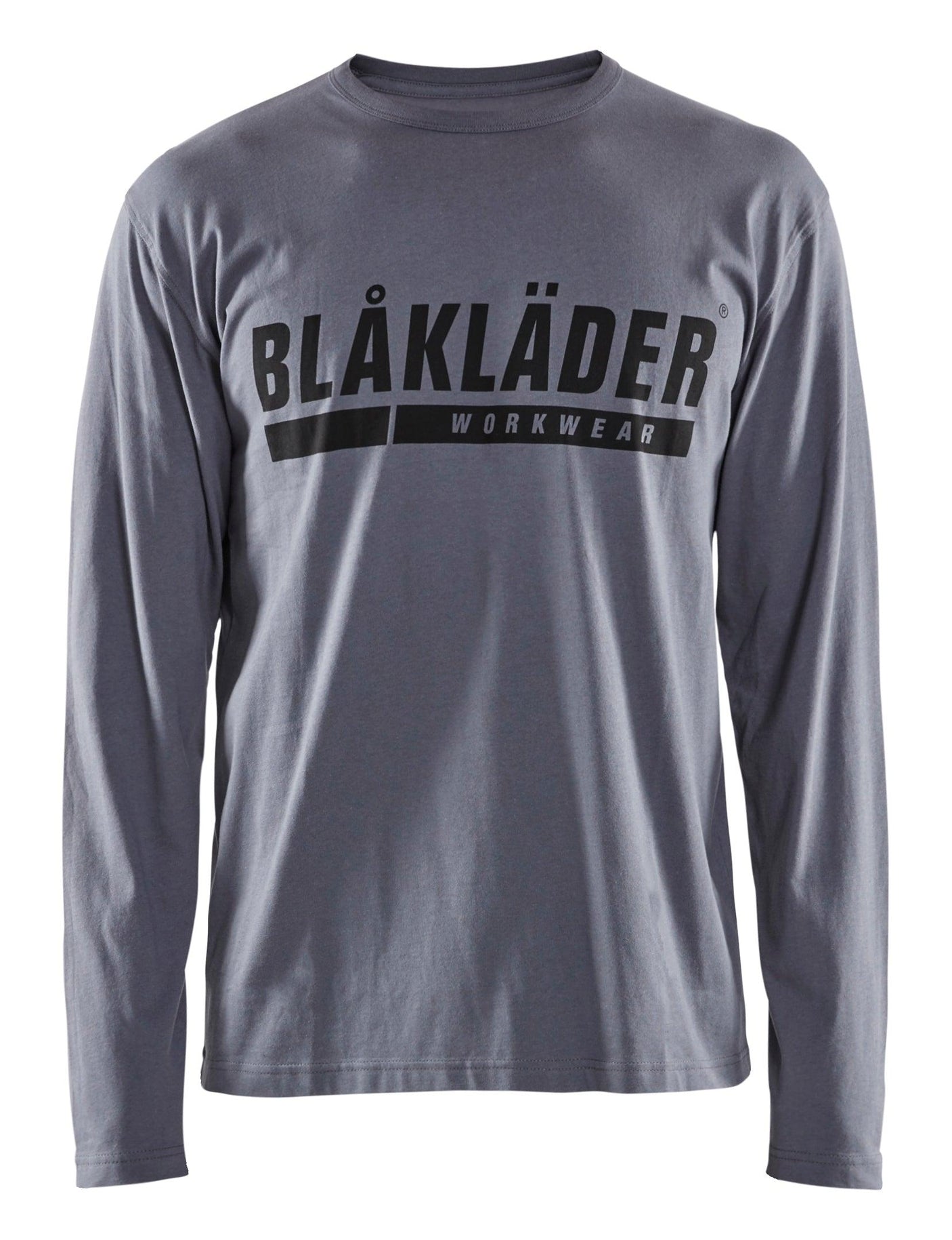 Blaklader 3557 Long Sleeve T-Shirt with Blaklader Logo - Grey - Trusted Gear Company LLC