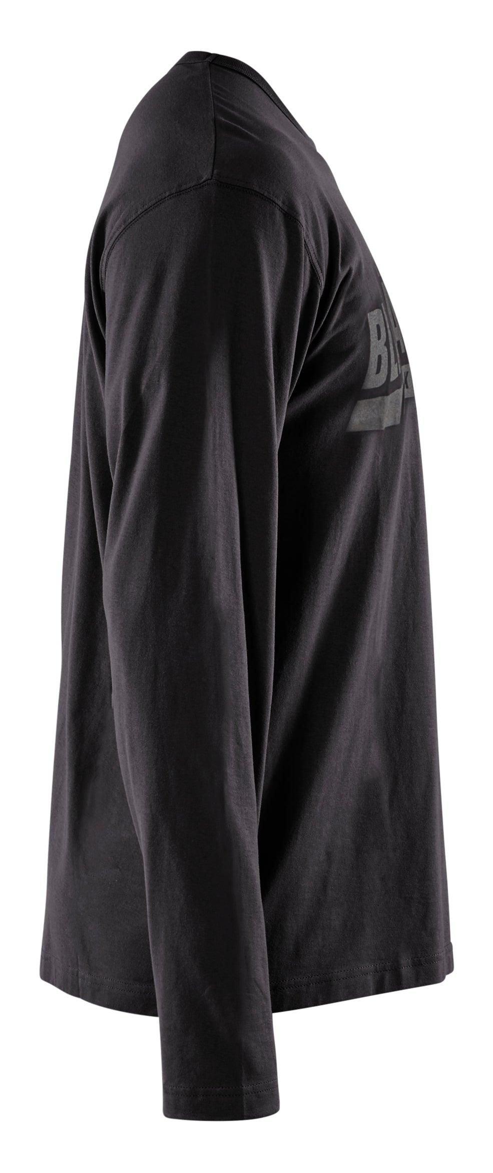 Blaklader 3557 Long Sleeve T-Shirt with Blaklader Logo - Black - Trusted Gear Company LLC