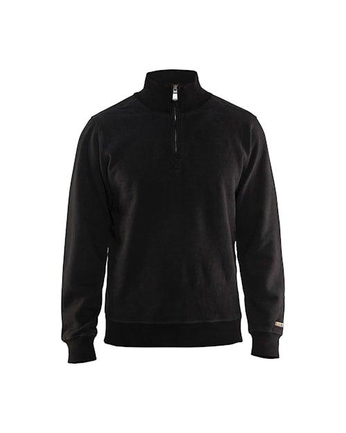 Blaklader 3655 Half Zip Sweatshirt - Black - Trusted Gear Company LLC