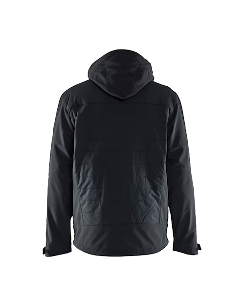Blaklader 4742 Hybrid Soft Shell Jacket - Black/Orange