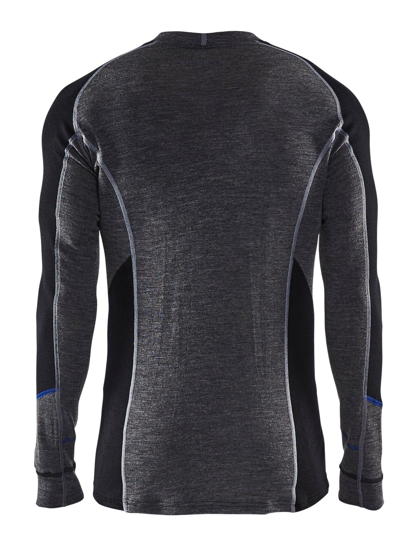 Blaklader 4897 "Warm" Merino Base Layer Top - Grey/Black - Trusted Gear Company LLC