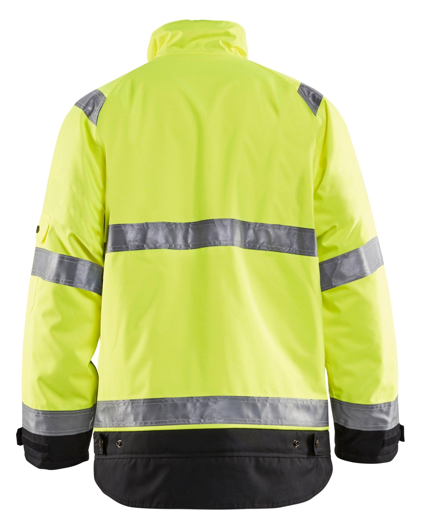 Blaklader 4927 Hi-Vis Waterproof Winter Lined Jacket - Yellow Hi-Vis/Black - Trusted Gear Company LLC