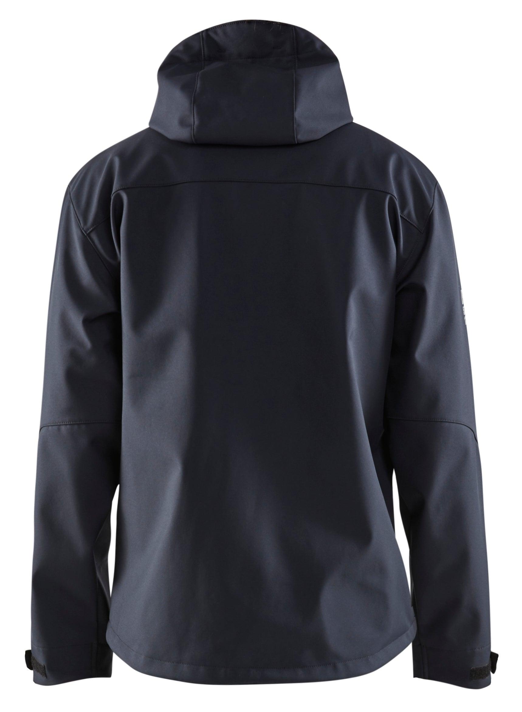 Blaklader 4939 Hooded Water-Resistant Pro Softshell - Dark Navy/Green - Trusted Gear Company LLC