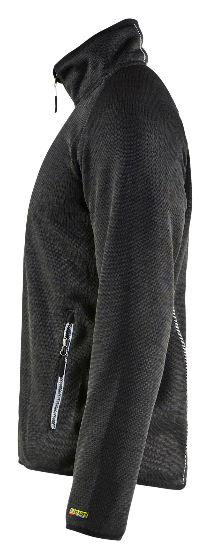 Blaklader 4965 Knitted Jacket - Anthracite Grey/White - Trusted Gear Company LLC