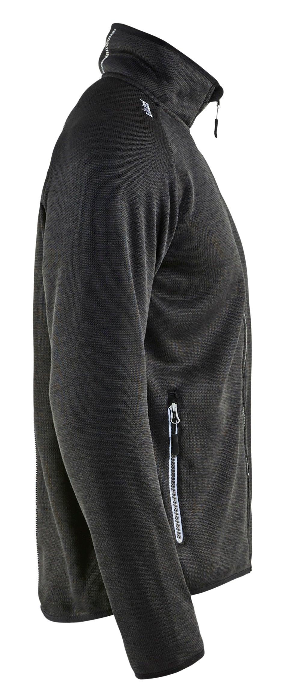 Blaklader 4965 Knitted Jacket - Anthracite Grey/White - Trusted Gear Company LLC
