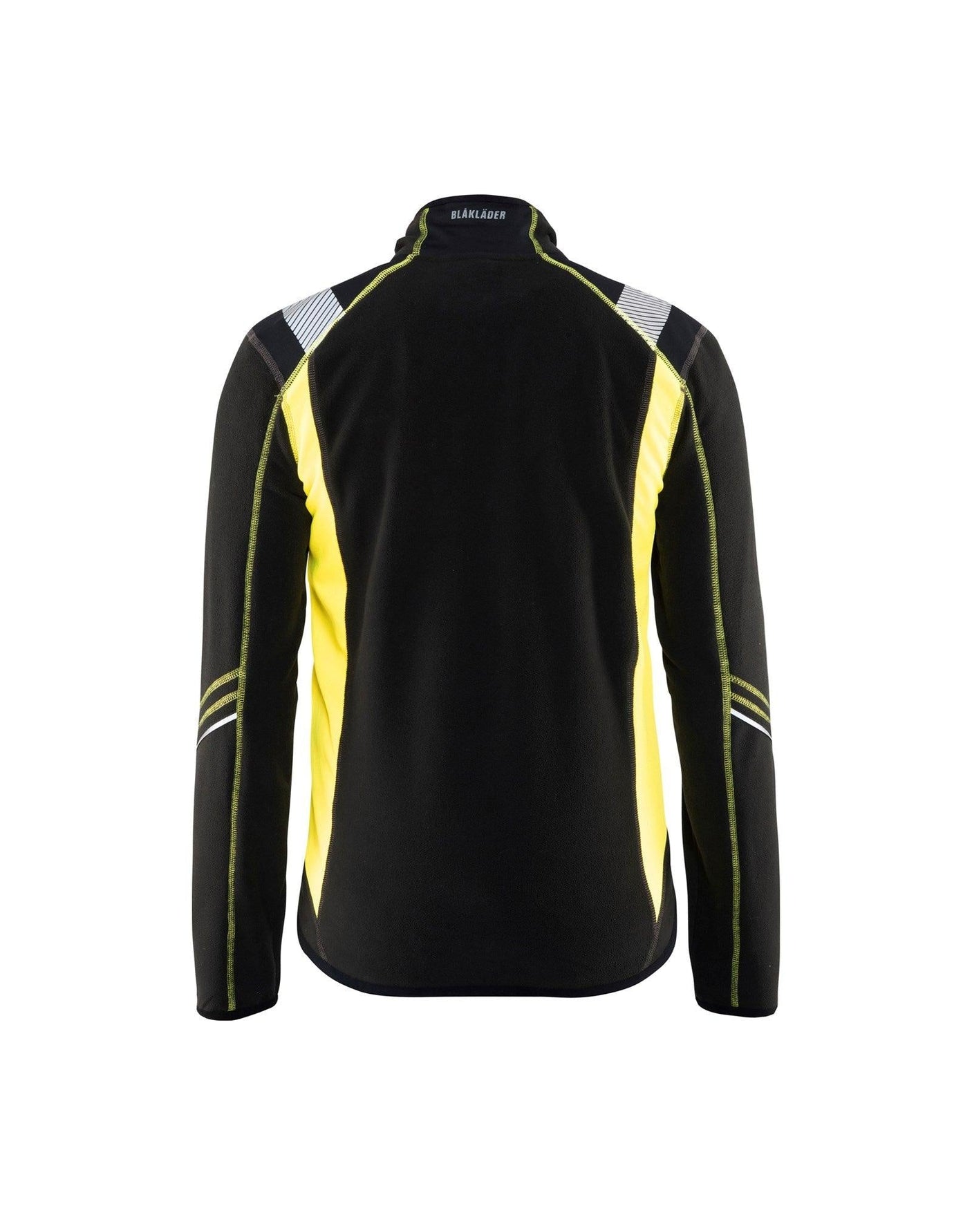 Blaklader 4994 Visibility Micro Fleece Jacket - Black/Yellow Hi-Vis - Trusted Gear Company LLC